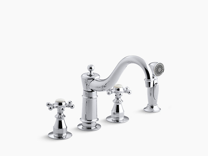 K 158 3 Antique Kitchen Sink Faucet Kohler